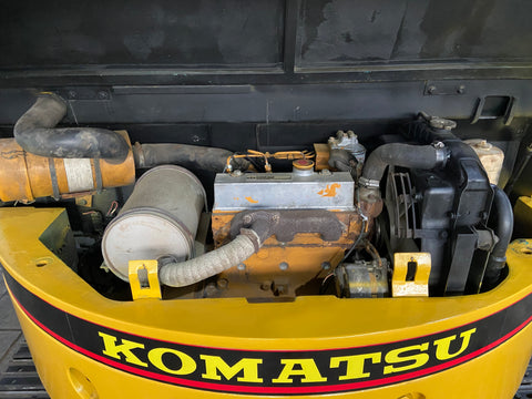 022.06 Komatsu PC50UU Mini Excavator S/N 4487