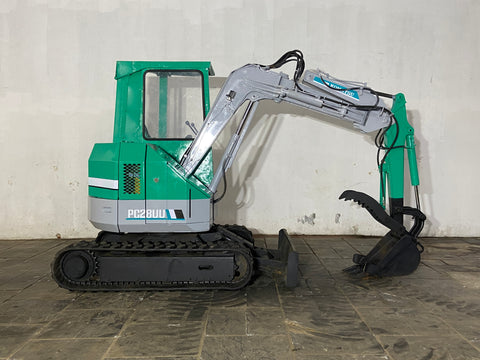 022.03 Komatsu PC28UU Mini Excavator S/N 4754