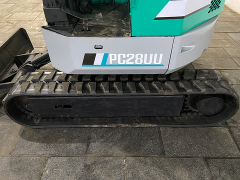022.03 Komatsu PC28UU Mini Excavator S/N 4754