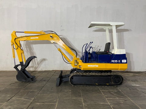 022.02 Komatsu PC15-2 Mini Excavator S/N 3269