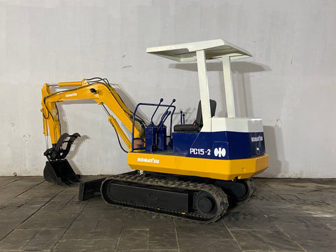 022.02 Komatsu PC15-2 Mini Excavator S/N 3269