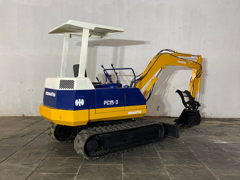 022.02 Komatsu PC15-2 Mini Excavator S/N 3269
