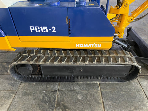 022.02 Komatsu PC15-2 Mini Excavator S/N 3269