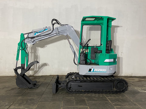 022.04 Komatsu PC28UU Mini Excavator S/N 6468
