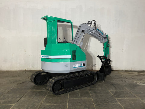 022.04 Komatsu PC28UU Mini Excavator S/N 6468