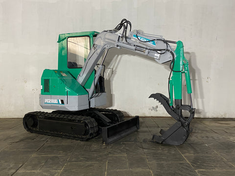 022.04 Komatsu PC28UU Mini Excavator S/N 6468
