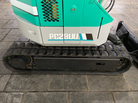 022.04 Komatsu PC28UU Mini Excavator S/N 6468