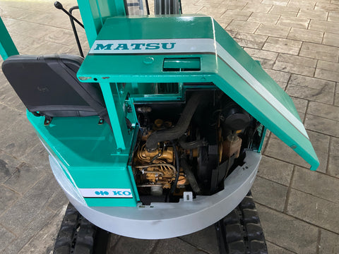 022.04 Komatsu PC28UU Mini Excavator S/N 6468