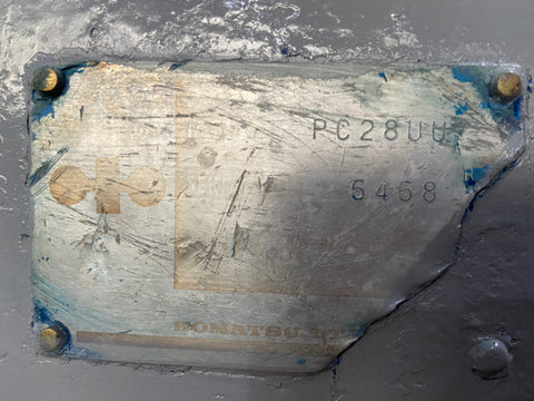 022.04 Komatsu PC28UU Mini Excavator S/N 6468