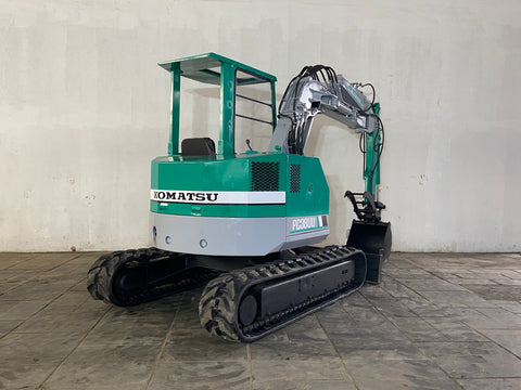 023.06 Komatsu PC38UU Mini Excavator S/N 2504