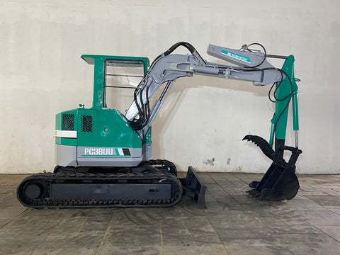 023.06 Komatsu PC38UU Mini Excavator S/N 2504