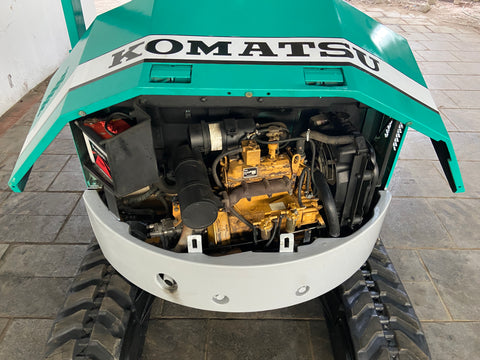 023.06 Komatsu PC38UU Mini Excavator S/N 2504