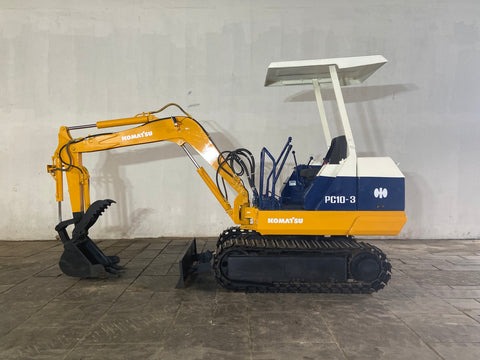 023.02 Komatsu PC10-3 Mini Excavator S/N 6097