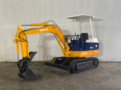 023.02 Komatsu PC10-3 Mini Excavator S/N 6097