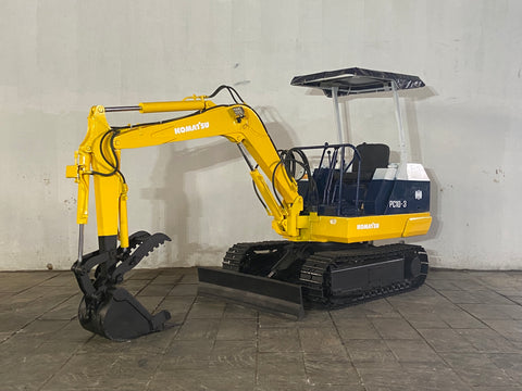 023.01 Komatsu PC10-3 Mini Excavator S/N 5823