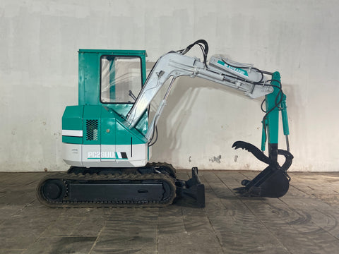 023.04 Komatsu PC28UU Mini Excavator S/N 4377