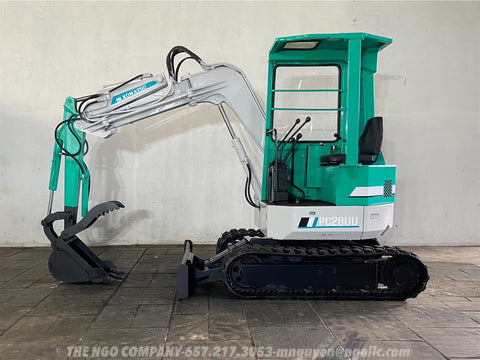 017.03 Komatsu PC28UU Mini Excavator S/N 2760