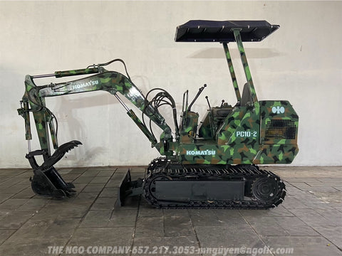 017.01 Komatsu PC10-2 Mini Excavator S/N 4867