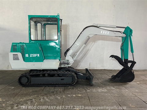 017.06 IHI IS-28PX Mini Excavator S/N 129132