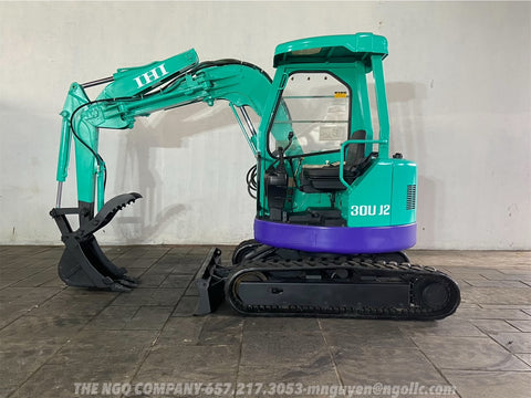 017.07 IHI 30UJ-2 Mini Excavator S/N AA002338