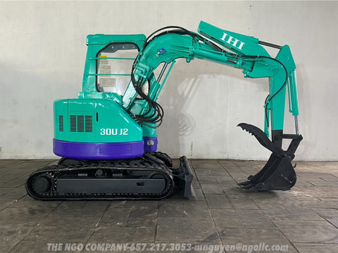 017.07 IHI 30UJ-2 Mini Excavator S/N AA002338