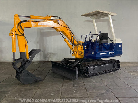 017.02 Komatsu PC20-5 Mini Excavator S/N 19836