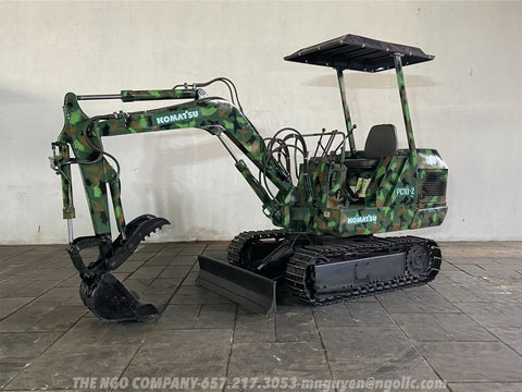 017.01 Komatsu PC10-2 Mini Excavator S/N 4867