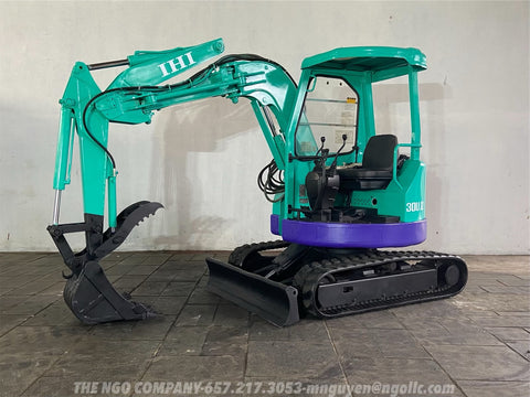 017.07 IHI 30UJ-2 Mini Excavator S/N AA002338