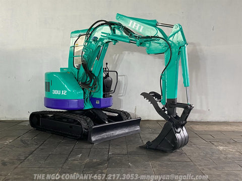 017.07 IHI 30UJ-2 Mini Excavator S/N AA002338