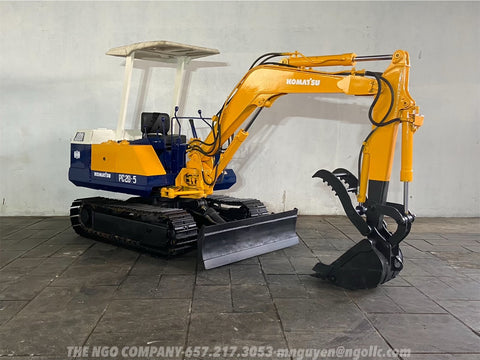017.02 Komatsu PC20-5 Mini Excavator S/N 19836
