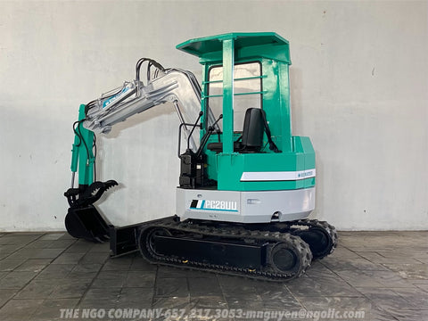 017.04 Komatsu PC28UU Mini Excavator S/N 3635