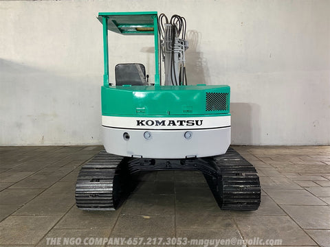 017.05 Komatsu PC50UU Mini Excavator S/N 1215
