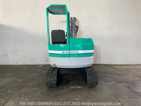 017.04 Komatsu PC28UU Mini Excavator S/N 3635