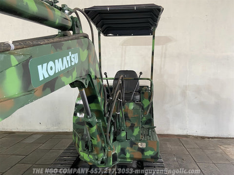 017.01 Komatsu PC10-2 Mini Excavator S/N 4867