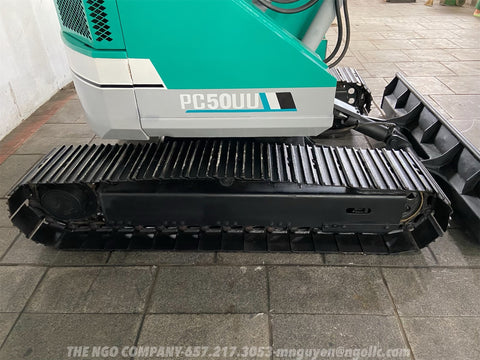 017.05 Komatsu PC50UU Mini Excavator S/N 1215
