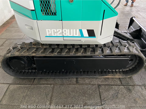 017.04 Komatsu PC28UU Mini Excavator S/N 3635