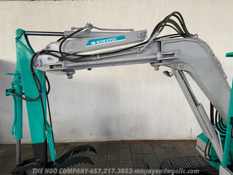 017.05 Komatsu PC50UU Mini Excavator S/N 1215