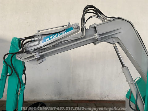 017.04 Komatsu PC28UU Mini Excavator S/N 3635