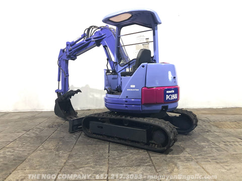 009.02 Komatsu PC28UU-2 Mini Excavator S/N 9977