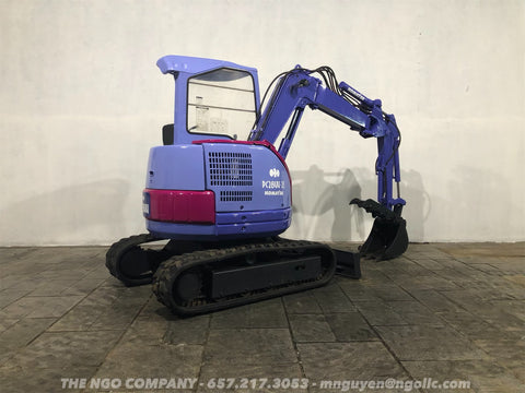 009.02 Komatsu PC28UU-2 Mini Excavator S/N 9977