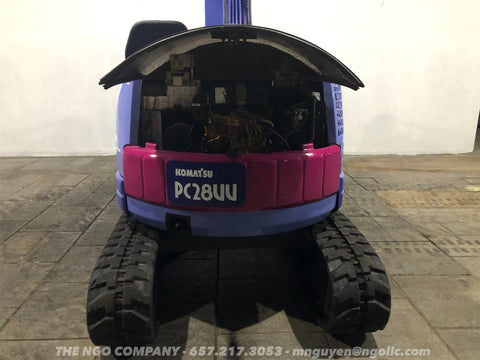 009.02 Komatsu PC28UU-2 Mini Excavator S/N 9977