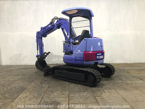 009.03 Komatsu PC28UU-2E Mini Excavator S/N 11581
