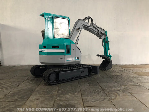 009.04 Komatsu PC28UU Mini Excavator S/N 5510