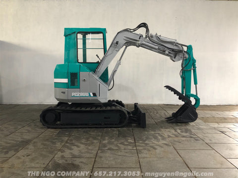 009.05 Komatsu PC28UU Mini Excavator S/N 5727