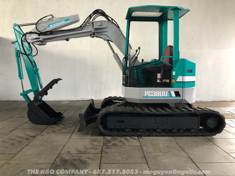 009.06 Komatsu PC38UU Mini Excavator S/N 1993