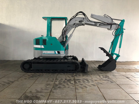 009.06 Komatsu PC38UU Mini Excavator S/N 1993