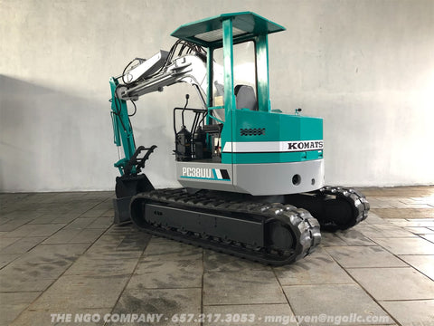 009.06 Komatsu PC38UU Mini Excavator S/N 1993