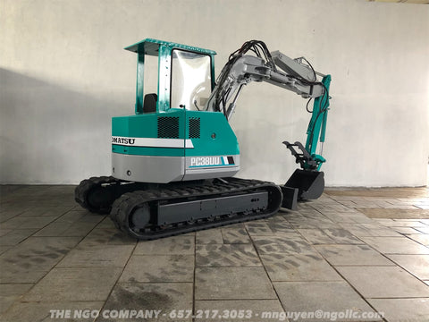 009.06 Komatsu PC38UU Mini Excavator S/N 1993