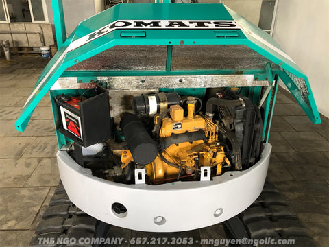 009.06 Komatsu PC38UU Mini Excavator S/N 1993