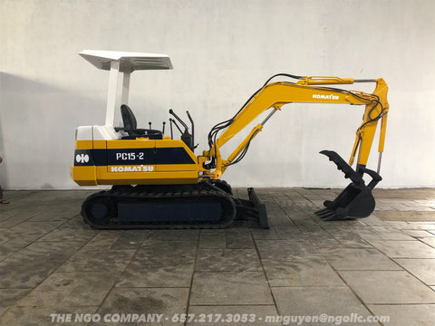 010.06 Komatsu PC15-2 Mini Excavator S/N 2865
